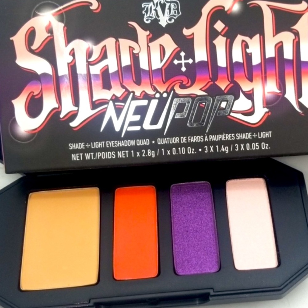 🎉HP🎉New KVD NEÜPOP Shade + Light Eyeshadow Quad - Picture 11 of 13